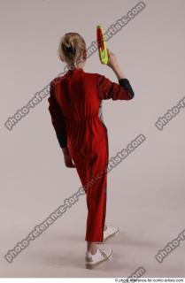 DENISA PILOT STANDING POSE WITH GUN 5